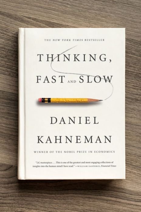 Top Life changing Books - Thinking, Fast and Slow by Daniel Kahneman